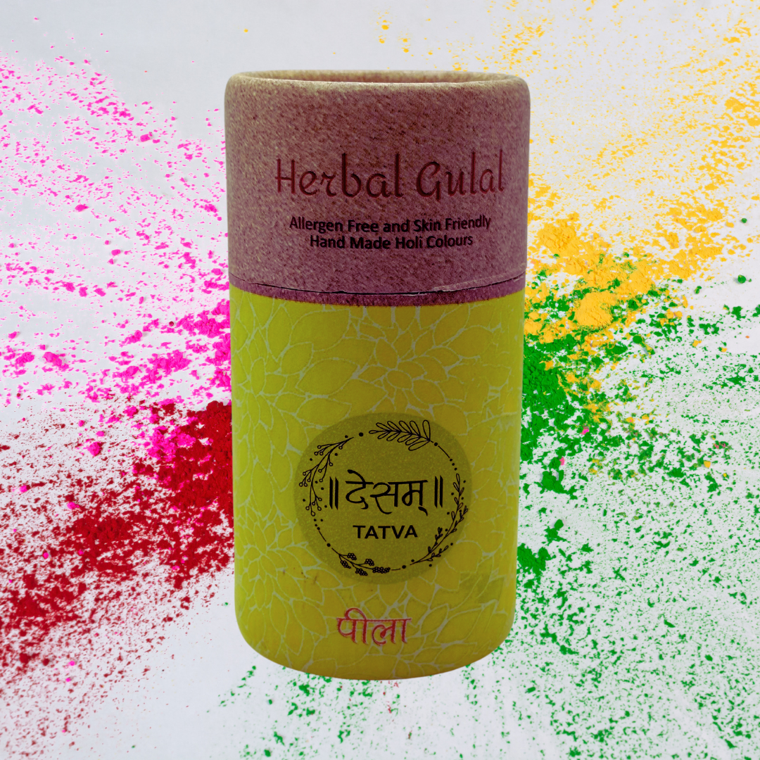 Desam Organics Herbal Yellow Holi Gulal Colour