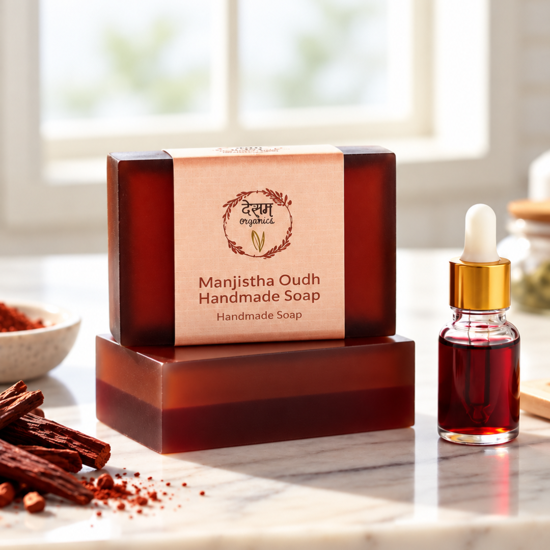 Manjistha Oudh Ayurvedic Skincare Soap