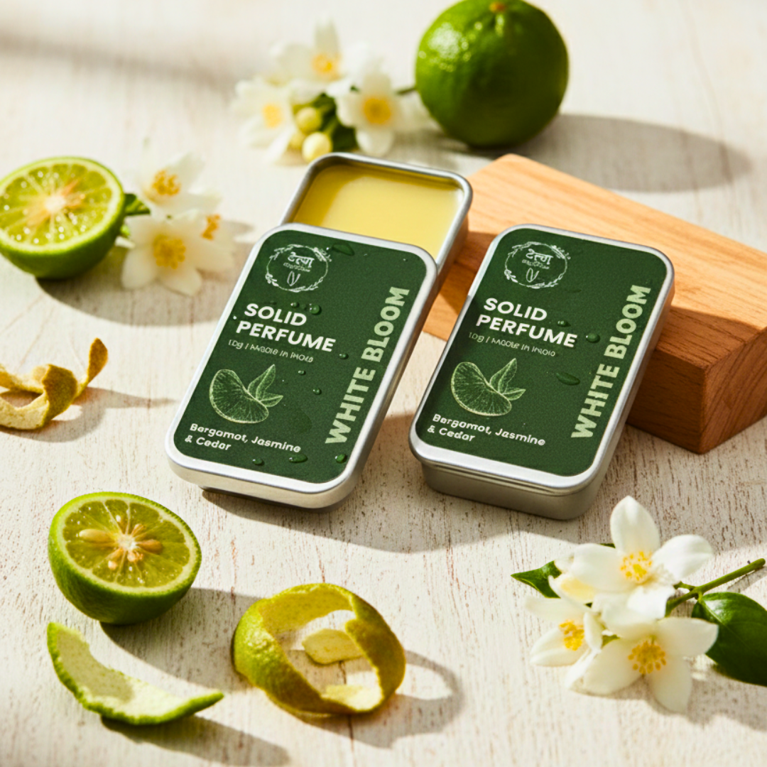 White Bloom | Solid Perfume For Men & Women