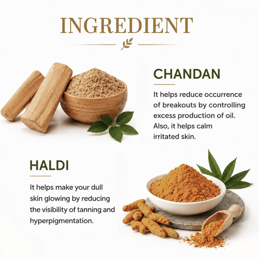 Haldi Chandan Handmade Skincare Soap