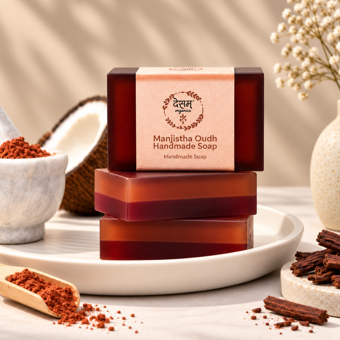 Manjistha Oudh Ayurvedic Skincare Soap