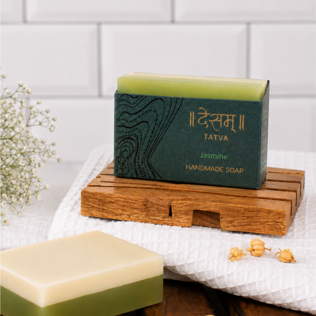 Jasmine Handmade Soap | Soothing Cleanse & Floral Uplift | 100g