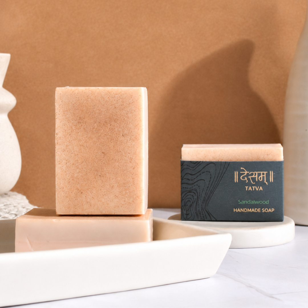 Sandalwood Natural Herbal Handmade Soap