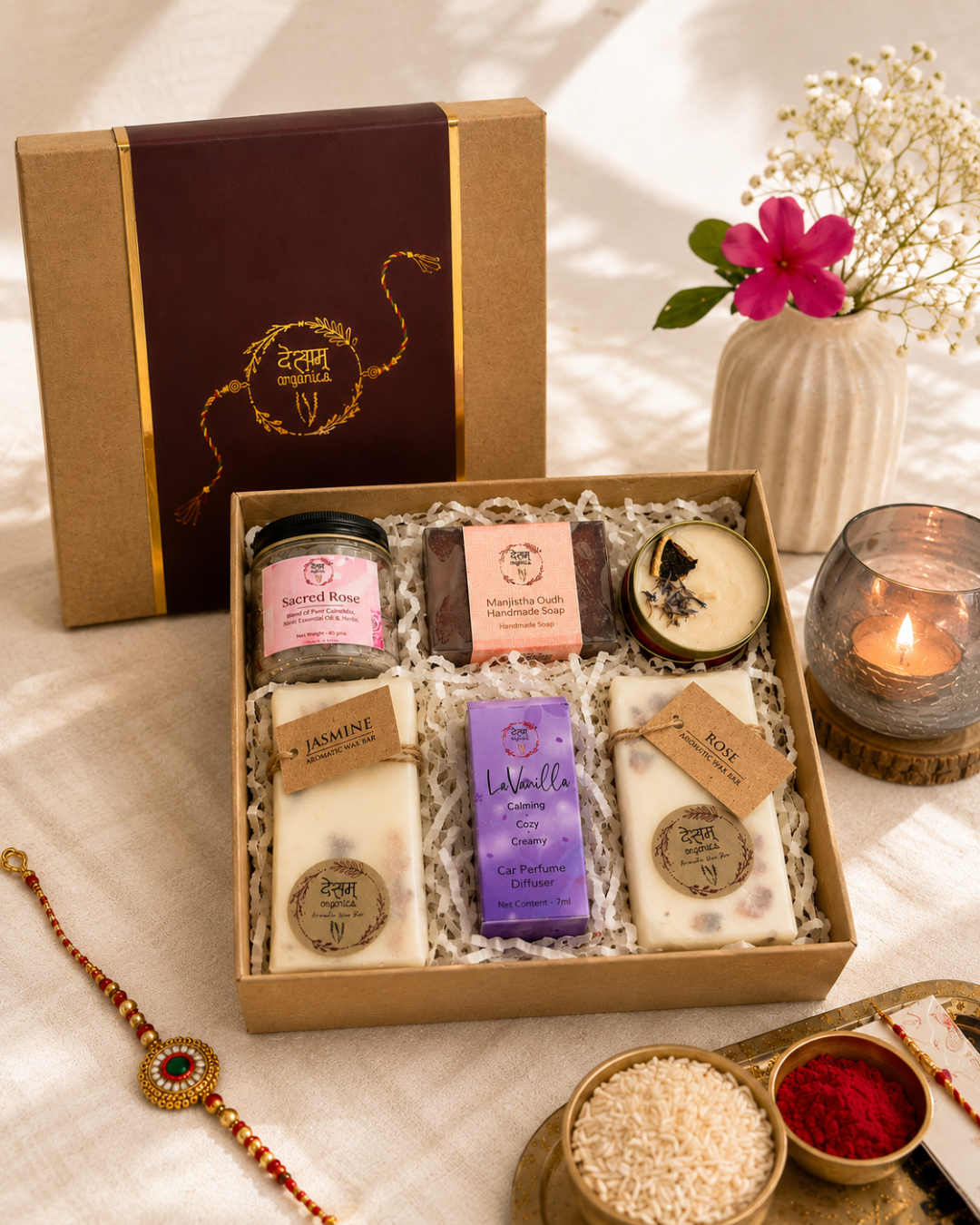 Premium Rakhi Gift Box