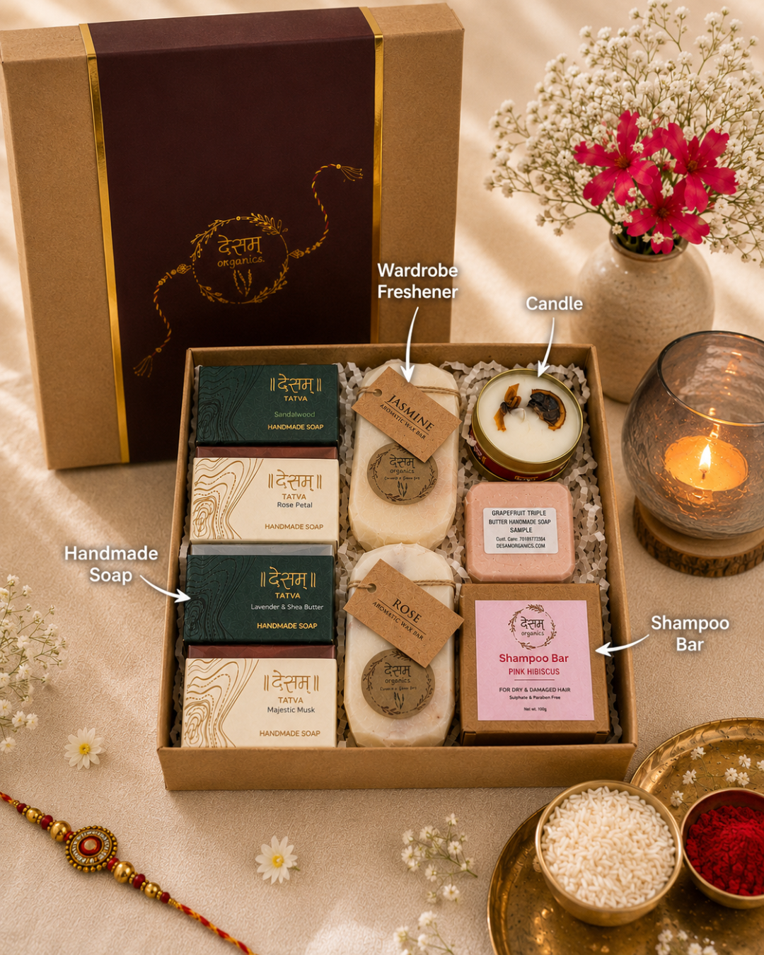 Luxury Rakhi Gift Box