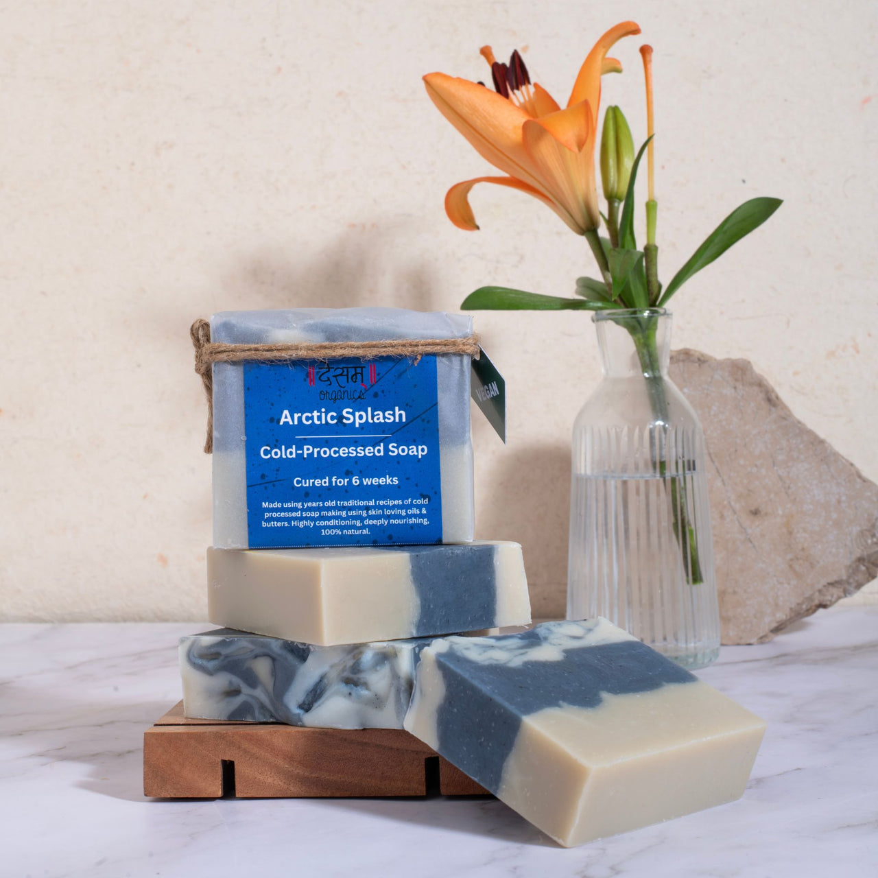 Arctic Splash Cold Process Artisanal Soap