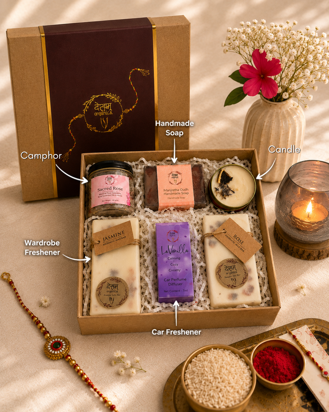 Premium Rakhi Gift Box