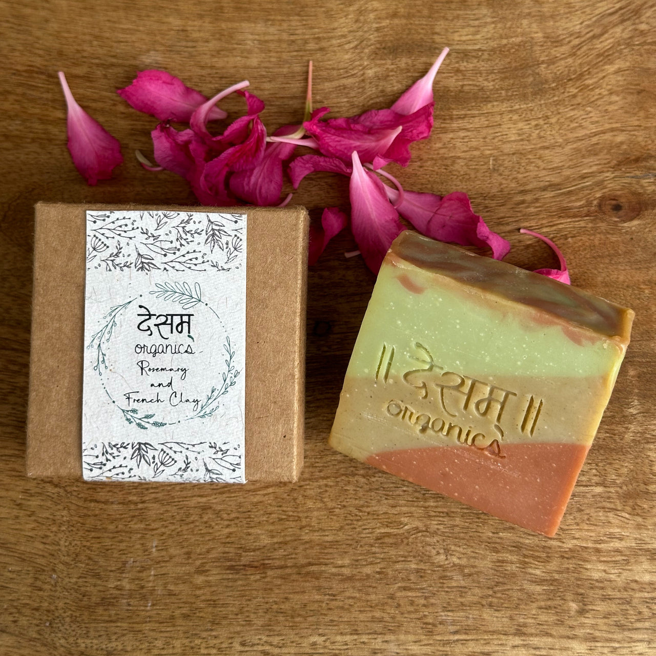 Rosemary & French Clay Cold Processed Natural Handmade Soap
