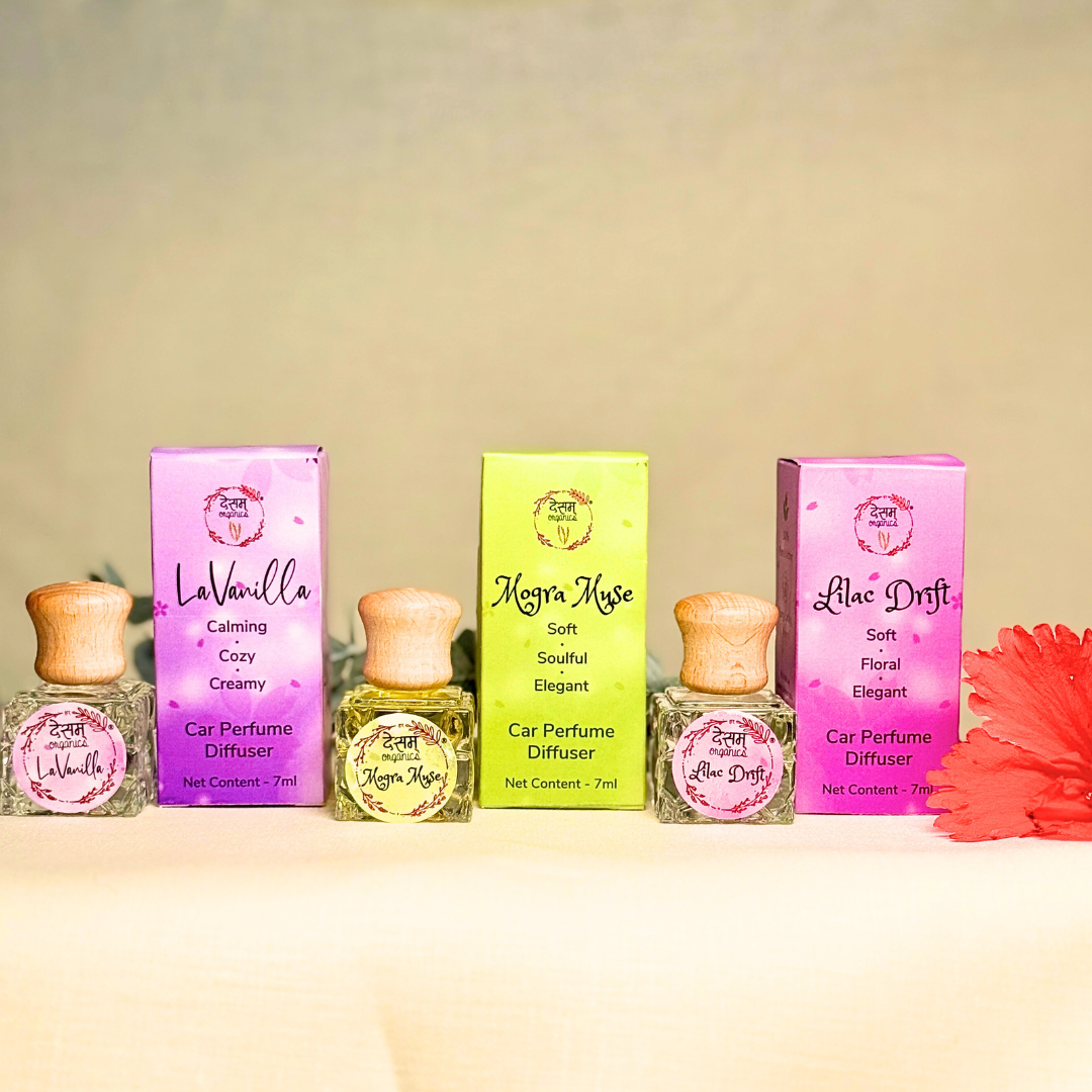 Aroma Voyage Gift Box | Set Of 3 Aroma Car Diffuser