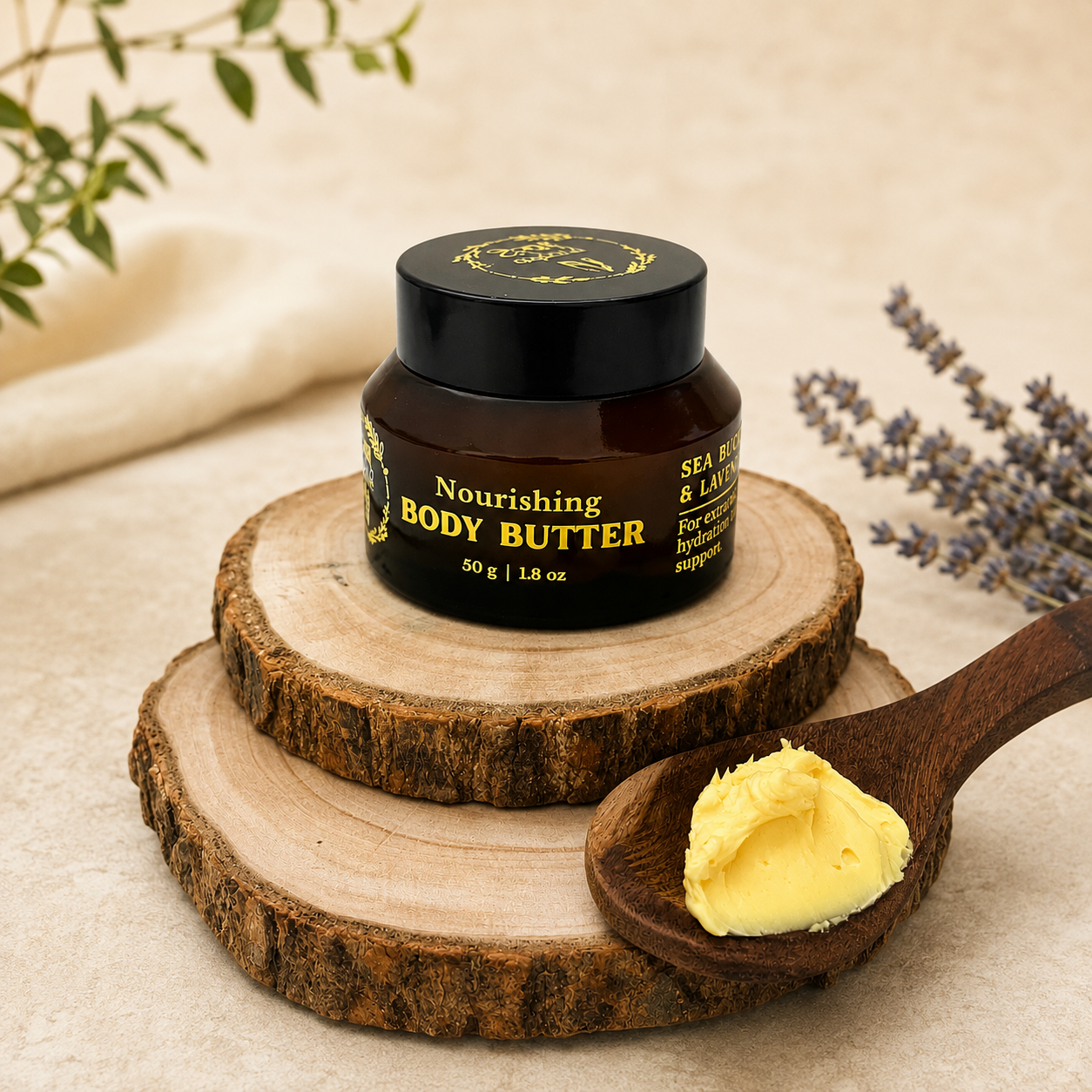 Sea Buckthorn And Lavender Nourishing Body Butter