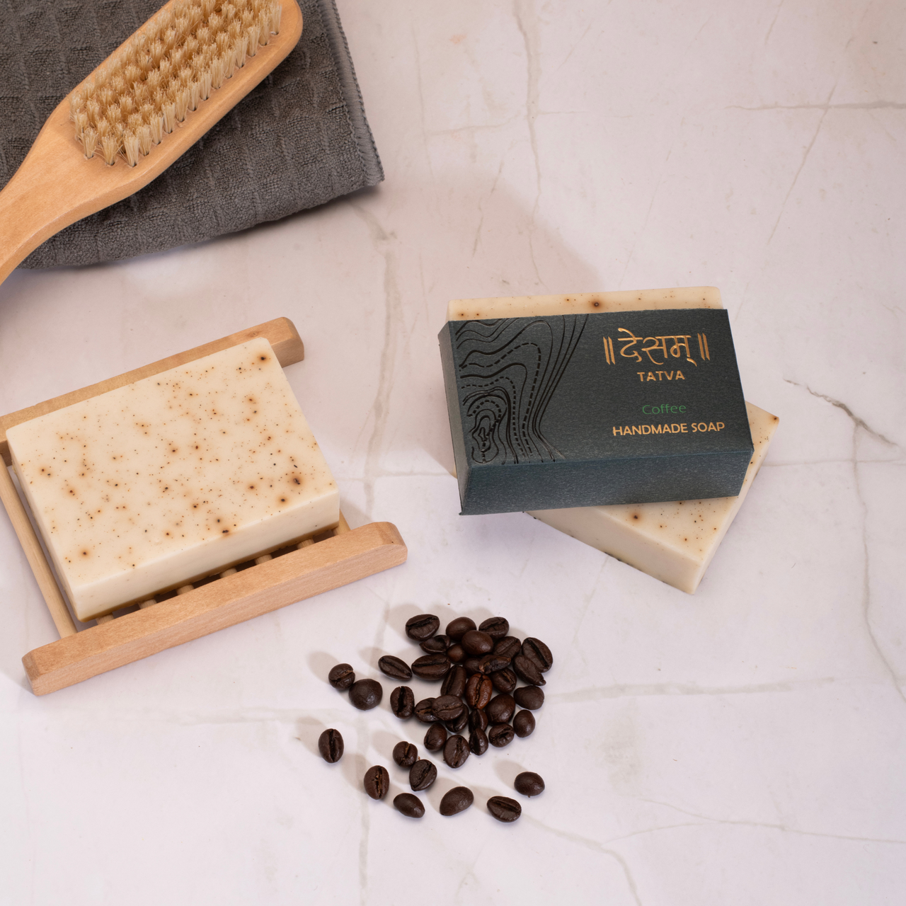 Coffee Scrub Organic Handmade Soap Bar