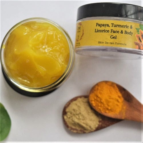 Papaya, Turmeric & Licorice Face & Body Gel( 50gm)
