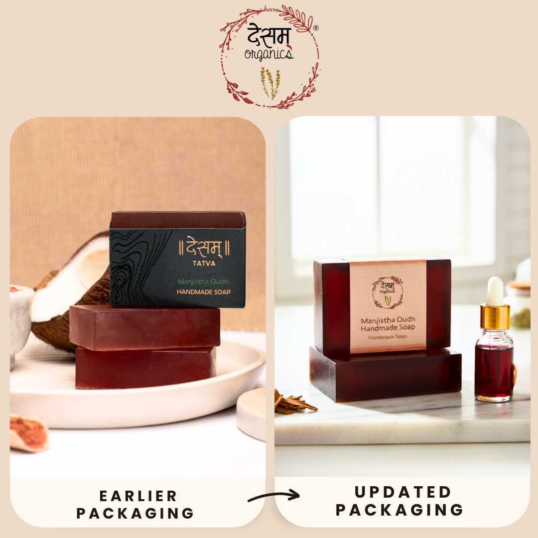 Manjistha Oudh Ayurvedic Skincare Soap