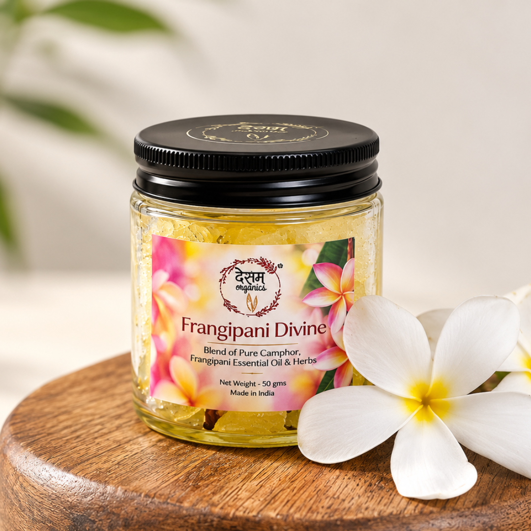 Camphor Blends - ( Sacred Rose, Peppermint, Lemongrass, Frangipani )