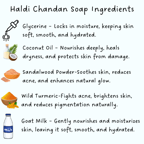 Haldi Chandan Handmade Skincare Soap
