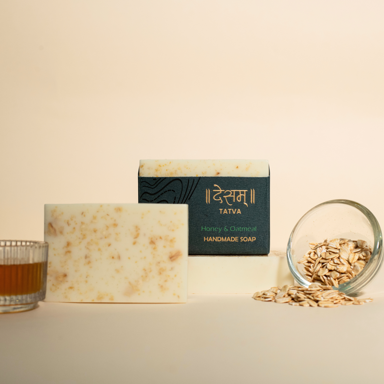 Honey & Oatmeal Handmade Organic Soap
