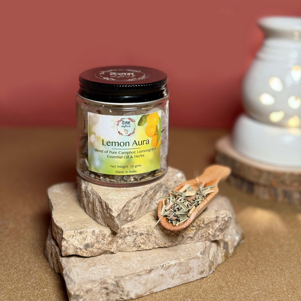 Sacred Serenity Gift Box | Set of 1 Electric Diffuser + 2 Aroma Camphor Blends