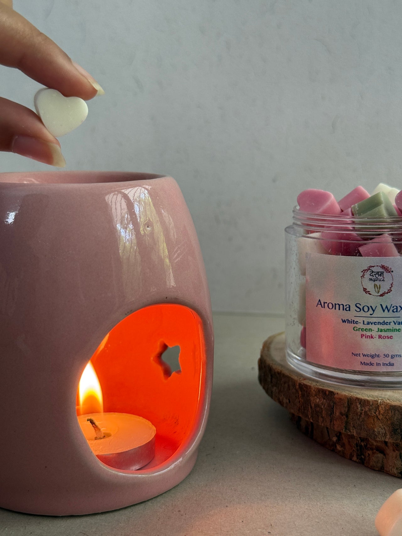 Scented Soy Wax Melts - Heart Shape