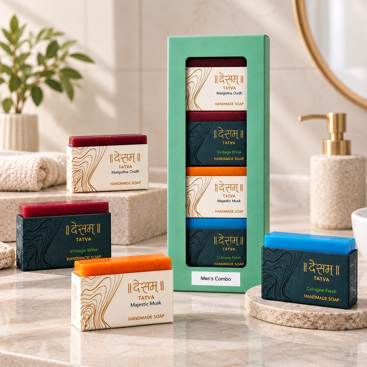 Men's Combo Gift Box | Men’s Herbal Care Box
