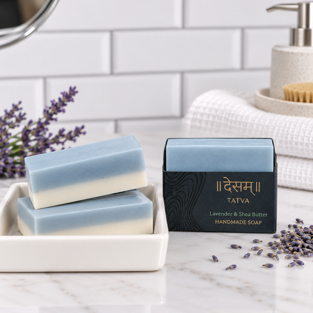 Lavender & Shea Butter Handmade Soap